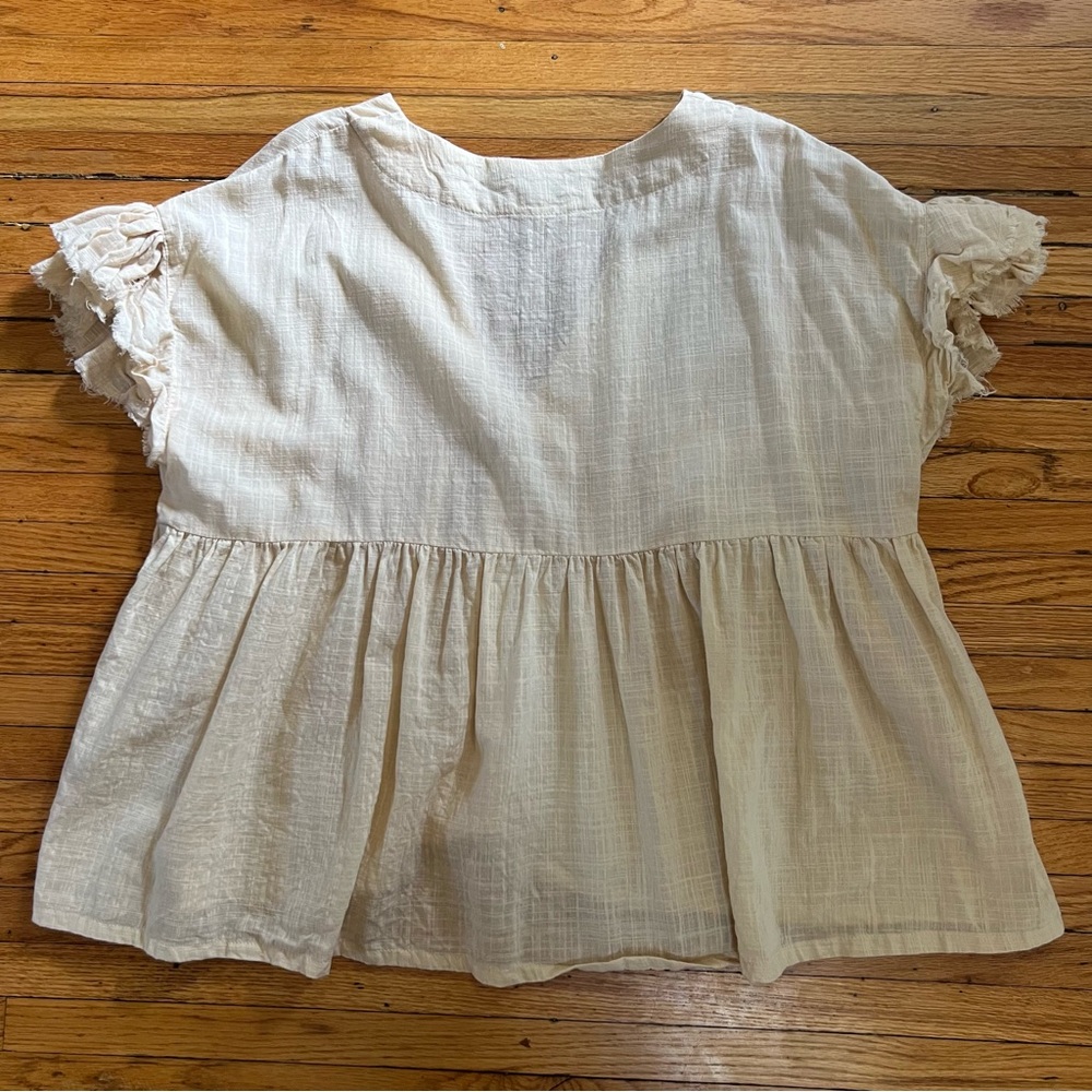 Bird & Kite Calla Top in Bone, Australian Lifestyle Brand - Picture 5 of 17